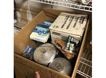 Garage Box Lot: Camping Supplies (203)