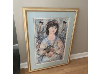 Edna Hibel Framed Print