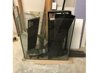 Tall Fish Tank With Accessories