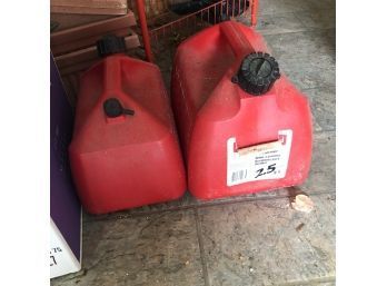 Pair Of Gas Cans