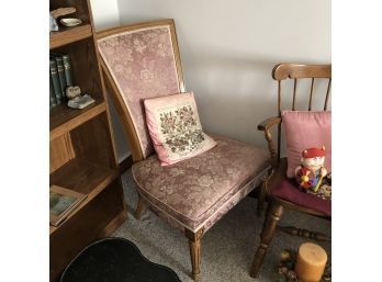 Chair In Pink Brocade No. 1