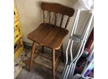 Wooden Stool Chair