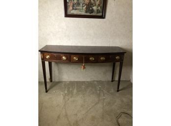 Vintage Hickory Chair Inlaid Sideboard