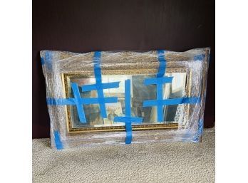 Large And Heavy Mirror In Gold Frame