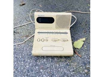 Vintage Sony Dual Alarm Digital Clock Radio