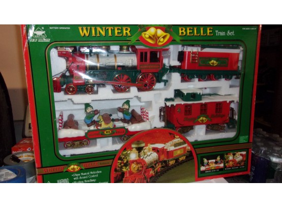 Winter Belle Musical Animated Train Set