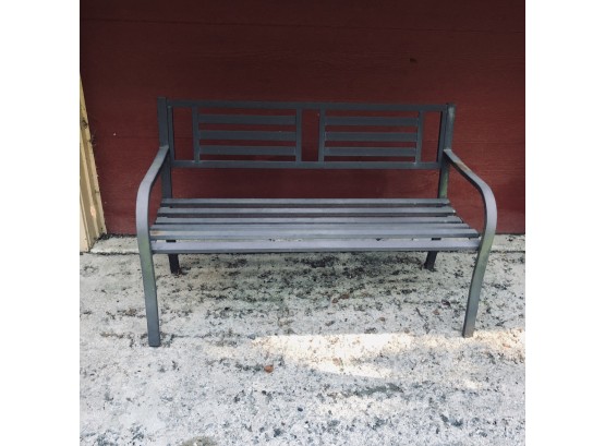 Metal Outdoor Bench