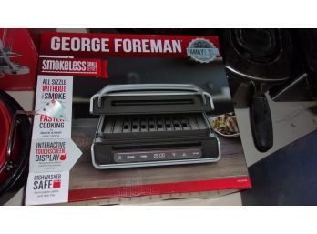 George Foreman Family Size Smokless Grill Series