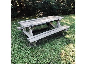 Wooden Picnic Table