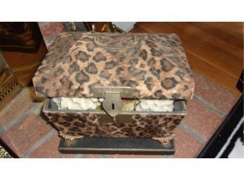Animal Print Chest With Fire Starter