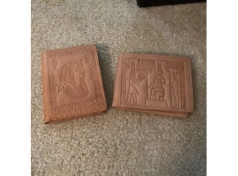Pair Of Egyptian Wallets