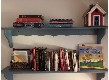 Decorative Shelves And Shelf Contents