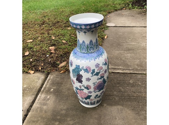 Tall Asian Vase 26'