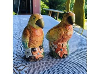 Colorful Bird Salt And Pepper Shakers