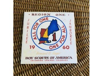 Vintage 1960 Boy Scouts Trivet