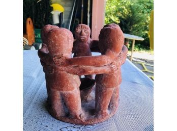 Vintage Mexican Pottery Circle