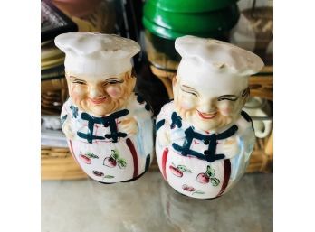 Chef Salt And Pepper Shakers