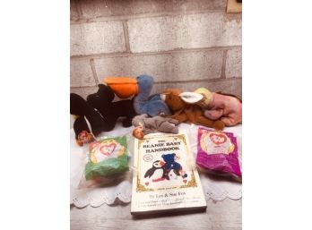 Beanie Babies With Book
