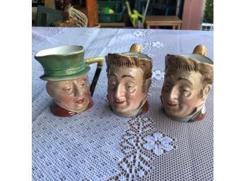 Vintage Beswick Toby Character Cups - Set Of 3