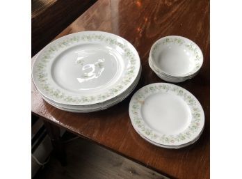 Vintage Johann Haviland Plates And Small Bowls