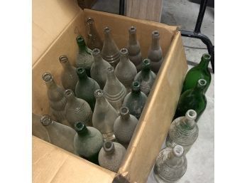 Vintage Bottle Box Lot