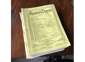 1930s Readers Digest Lot