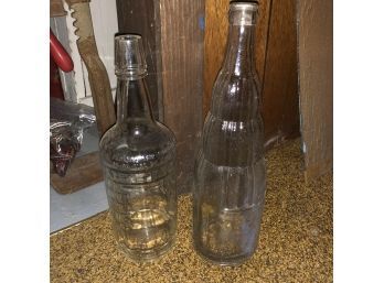 Pair Of Vintage Bottles