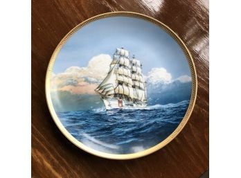 Tom Freeman America's Greatest Sailing Ships Plate Collection 'Eagle'