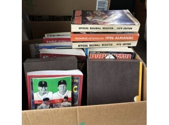 Box Lot Of Vintage Sports Themed Books