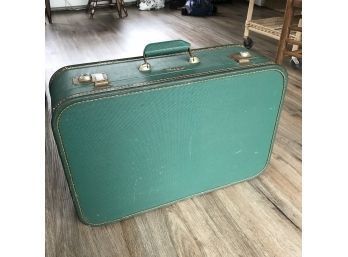 Vintage Lady Baltimore Green Suitcase