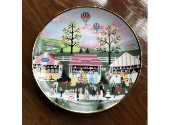 'Spring Festival' By Wooster Scott Limited Edition Folk Art Plate