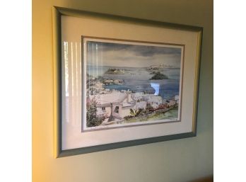 C. Holding St. George's Bermuda Framed Print