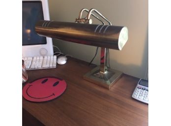 Bankers Brass Desk Lamp