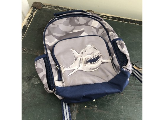 Pottery Barn Shark Backpack - Preschool/Kindergarten Size