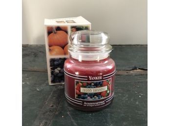 Yankee Candle Berry Bramble Scented Jar Candle With Gift Box