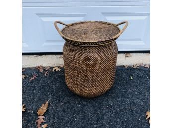 Basket With Tray Lid