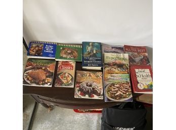 Cookbook Lot 2: Frugal Gourmet, Pampered Chef Cookbooks