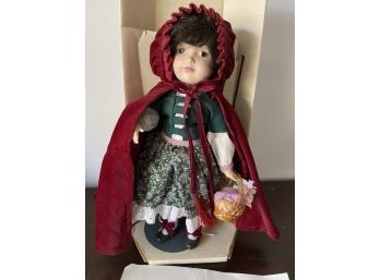 Franklin Heirloom Little Red Riding Hood Doll