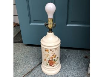 Yield House Floral Ceramic Lamp