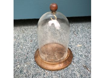 Miniature Glass Cloche With Hanging Hook