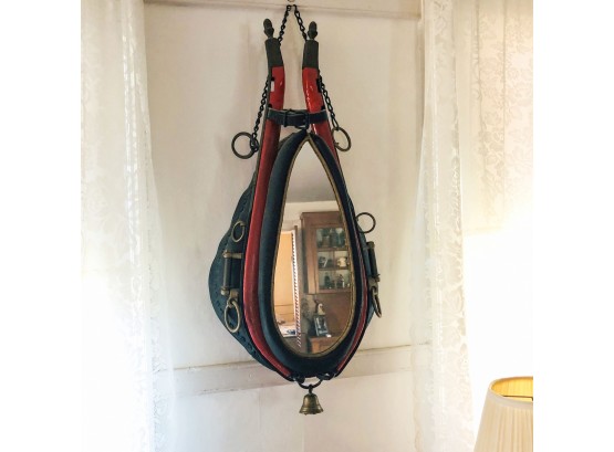 Horse Hames And Collar Mirror