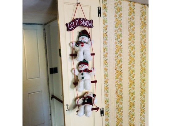 'Let It Snow' Hanging Decoration