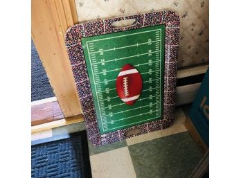 Pair Of Football Party Trays