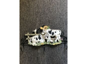 Decorative Cow Wall Hook