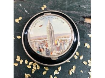 Empire State Building Souvenir Compact With Mirror