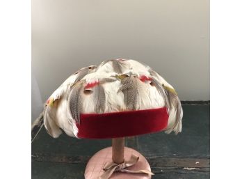 Christine Original Lades Feather Hat