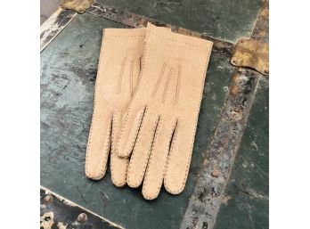 Ladies Pigskin Gloves Size 6.5