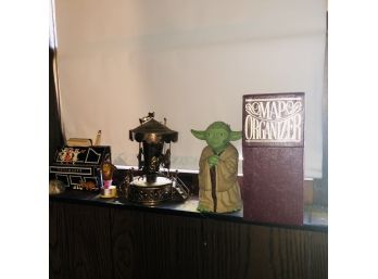 Basement Lot With Yoda, Old Maps, Etc.