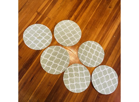 Set Of 6 Round Placemats (First Floor)