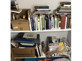 Closet Book Lot (Upstairs)